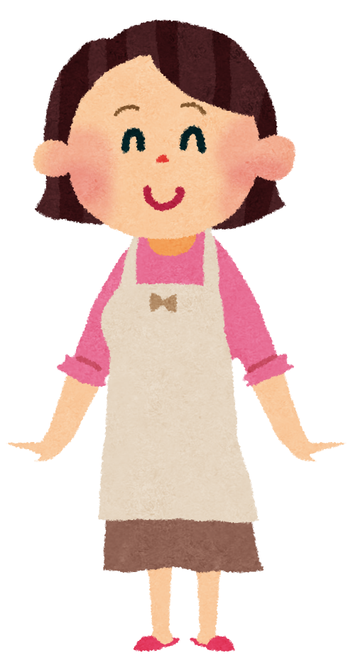 お母さん、嬉しい