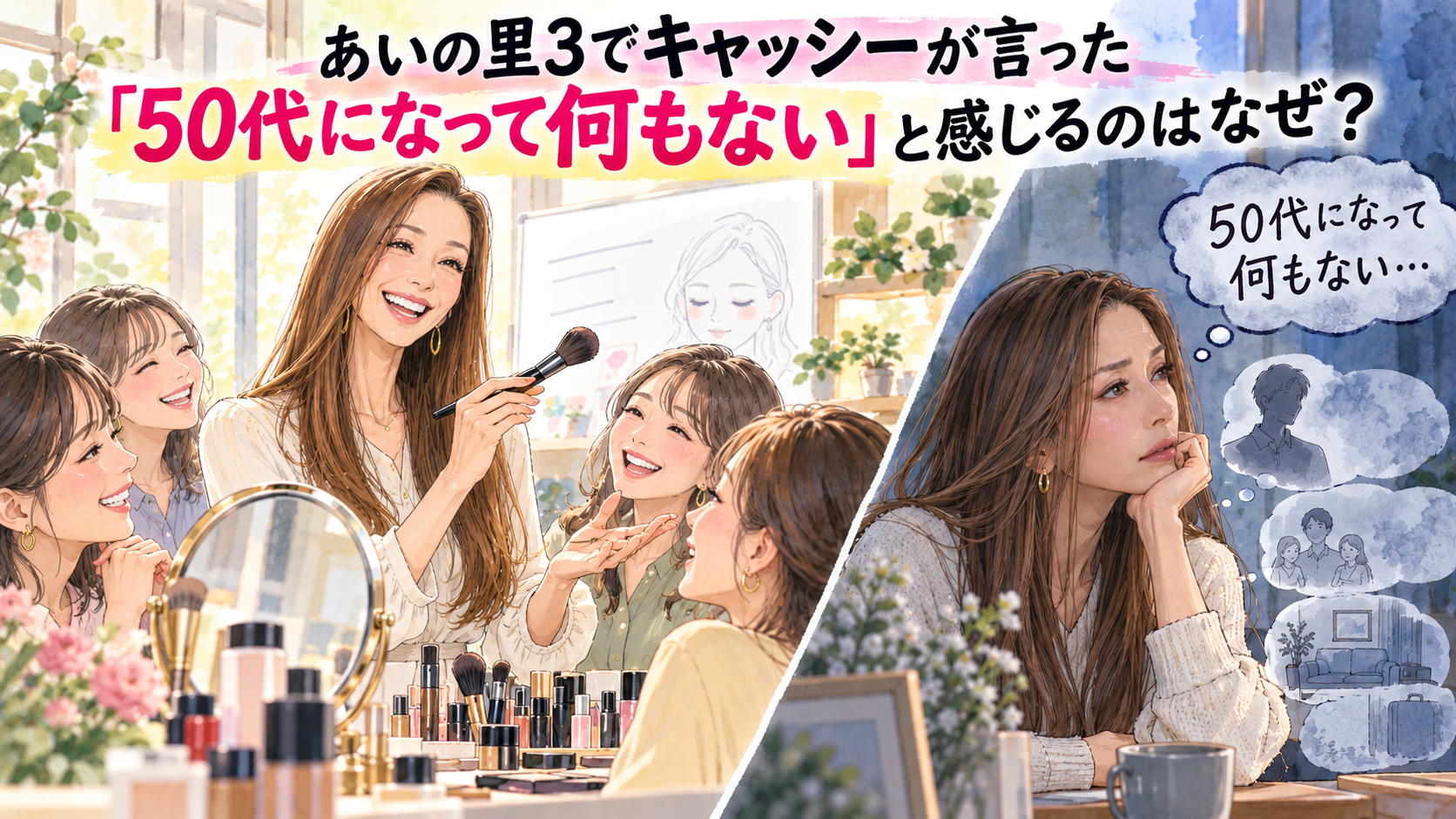 あいの里キャッシーの華やかな表と心の内